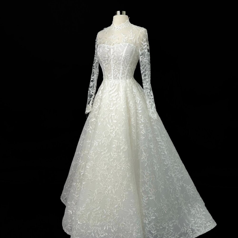 Preloved US 4 Anna Augusta Custom Made Wedding Dress